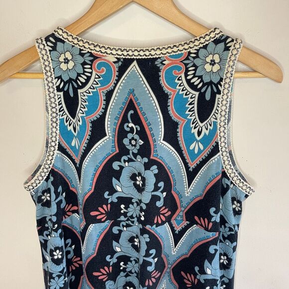 Lucky Brand Blue and White Midi Dress - Picture 5 of 9